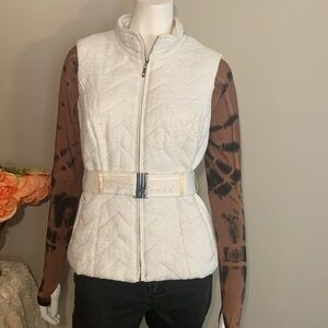 WHBM vest w/belt XS